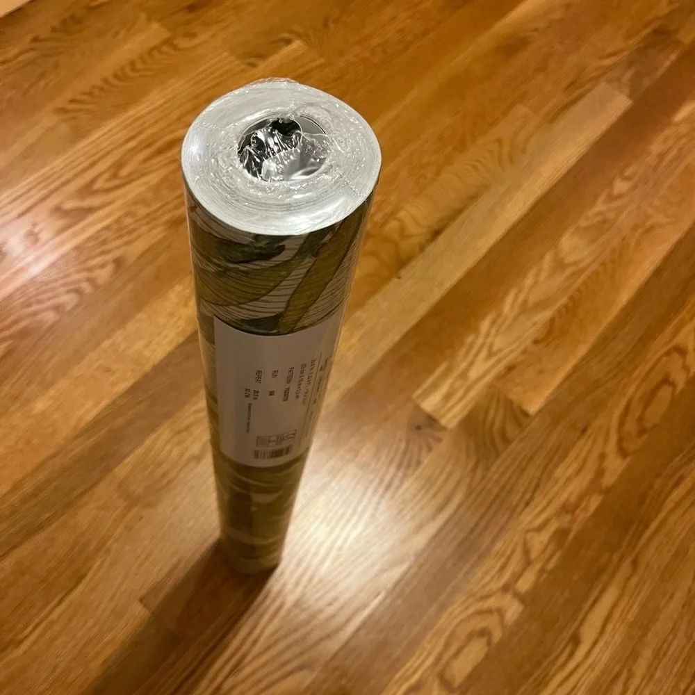 NWT Anthropologie Rainforest Leaves Wallpaper 1 roll